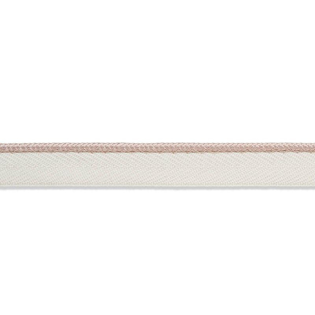 Gustave Silk Lip Cord Narrow Blush 74536 by Schumacher Designer Trim Perfect Basics: Trims - Swanky Fabrics - Gustave Silk Lip Cord Narrow Blush 74536 by Schumacher Designer Trim Perfect Basics: Trims - Swanky Fabrics -