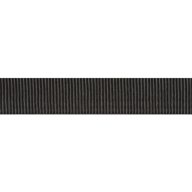 Medium Faille Tape Black 75019 by Schumacher Designer Trim Couture Trims - Swanky Fabrics -