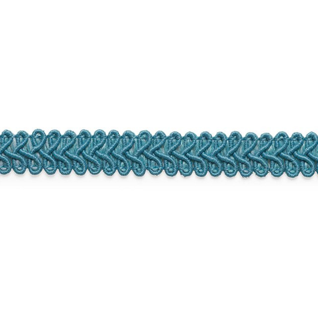 Astor Braid Indoor/Outdoor Ocean 74962 by Schumacher Designer Trim Perfect Basics: Trims - Swanky Fabrics -