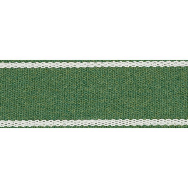 Sullivan Tape Indoor/Outdoor Green 72403 by Schumacher Designer Trim Isola Indoor/Outdoor - Swanky Fabrics -