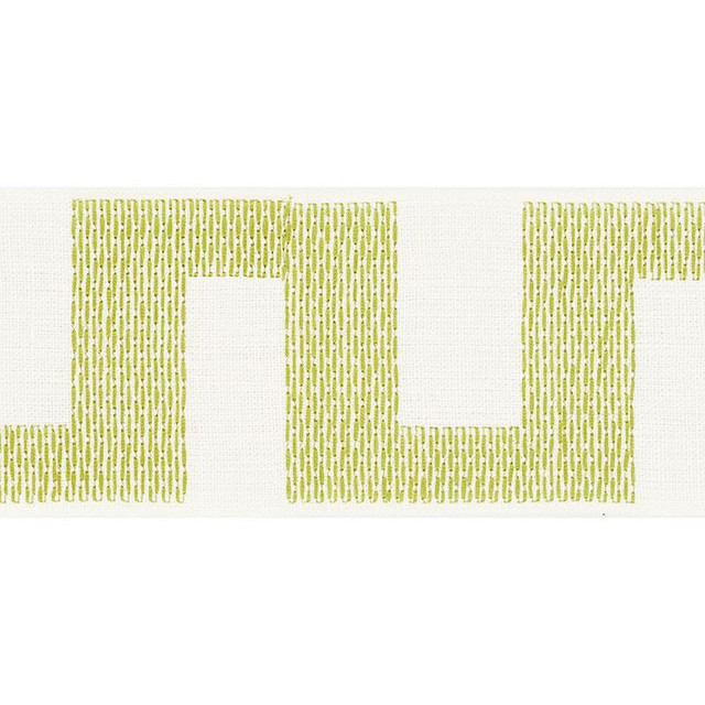 Matrix Tape Leaf 70612 by Schumacher Designer Trim Happy Together 3.75" - Swanky Fabrics - Matrix Tape Leaf 70612 by Schumacher Designer Trim Happy Together 3.75" - Swanky Fabrics -