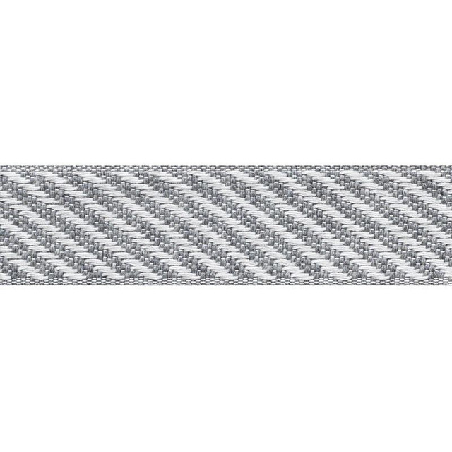 Bobo Tape Grey 73601 by Schumacher Designer Trim Mingei - Swanky Fabrics -