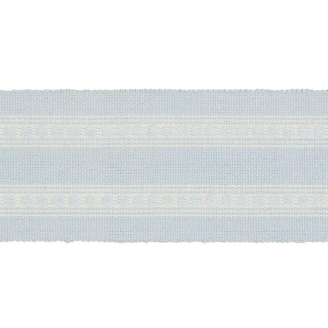 Lubeck Tape Sky 79110 by Schumacher Designer Trim Scandinavian Modern - Swanky Fabrics -