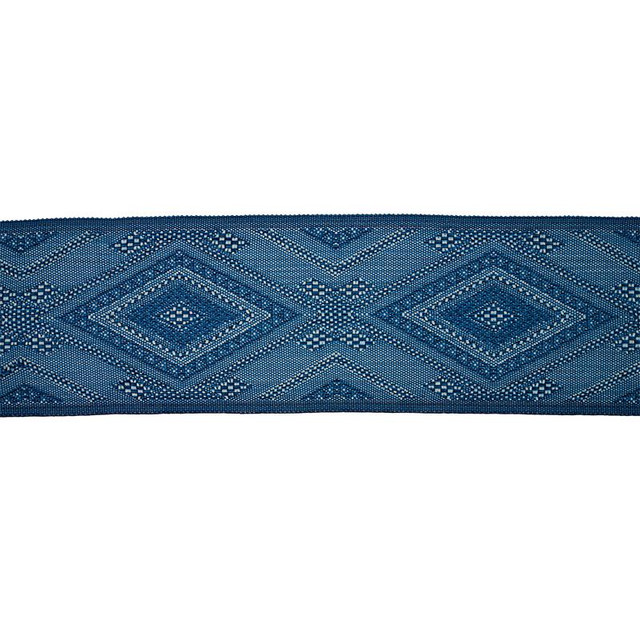 Boulton Tape Blue 77591 by Schumacher Designer Trim New Traditional - Swanky Fabrics -