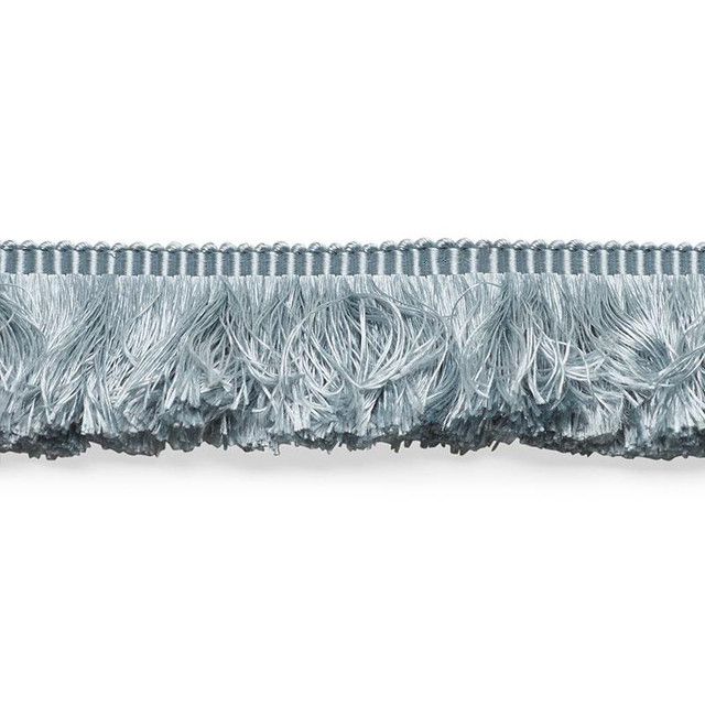 Francois Silk Brush Fringe Cloud 74582 by Schumacher Designer Trim Perfect Basics: Silk Trims - Swanky Fabrics -