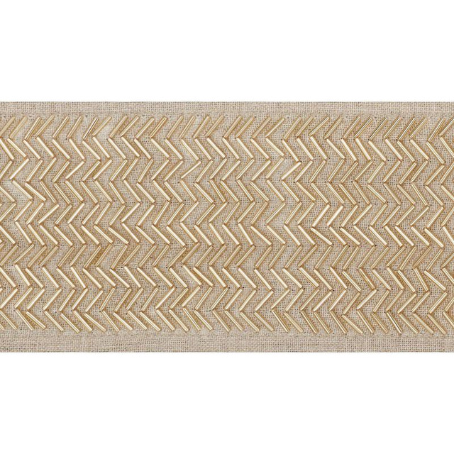 Hayworth Tape Pale Gold 70680 by Schumacher Designer Trim Couture Trims - Swanky Fabrics - Hayworth Tape Pale Gold 70680 by Schumacher Designer Trim Couture Trims - Swanky Fabrics -