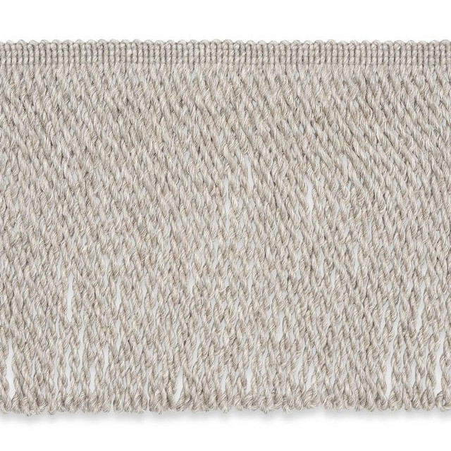 Bernier Fringe Natural 76590 by Schumacher Designer Trim World View - Swanky Fabrics -