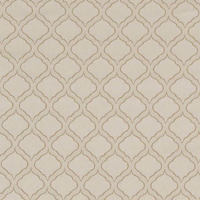 D1532 Champagne Ogee by Charlotte Designer Fabric Elegant Damasks 100% Woven Polyester Turkey Exceeds 50,000 Wyzenbeek Rubs (Heavy Duty) Horizontal 2" x Vertical 2" 54 Inches - Swanky Fabrics -