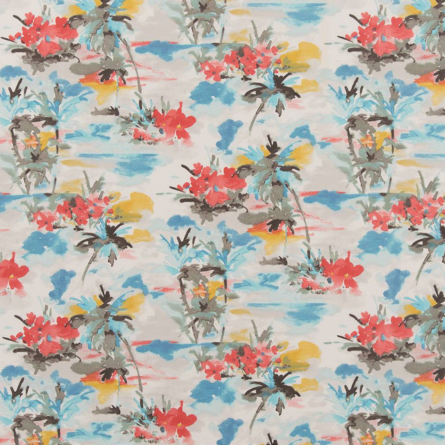 D1676 Bahamas by Charlotte Designer Fabric All Seasons V 100% Acrylic Indonesia Exceeds 60,000 Wyzenbeek Rubs (Heavy Duty) Horizontal: 27.5" x Vertical: 25" 54 Inches - Swanky Fabrics -