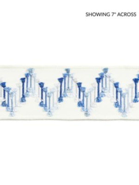 <p>Sayuri Embroidered Tape Blue Jay SCT33240003 by Scalamandre Designer Trim</p><p><strong>Required Minimum Quantity Purchase: Fabrics by the yard 1 YARD MINIMUM </p><p>Book: PACIFICA</p><p>Content: 60% VISCOSE 40% RAYON</p><p>Origin: INDIA</p><p>Performance: LIGHT DUTY</p><p>Repeat: Horizontal: 4" and Vertical: </p><p>Width: 2.75</p>