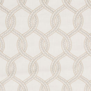 Amberly Metallic by Norbar Designer Fabric GALLERY 73% COTTON 27% POLYESTER INDIA 9 1/4"V 4 1/2"H 54" - Swanky Fabrics -