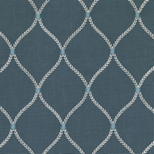 Deacon Sapphire by Norbar Designer Fabric GALLERY 50% POLYESTER / 50% COTTON INDIA 4 1/2"V - 5"H 54 - Swanky Fabrics - Deacon Sapphire by Norbar Designer Fabric GALLERY 50% POLYESTER / 50% COTTON INDIA 4 1/2"V - 5"H 54 - Swanky Fabrics -