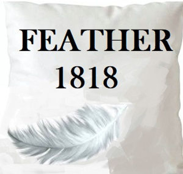 Feather 1818 Insert 18X18 by Norbar Designer Fabric PILLOW INSERT - Swanky Fabrics - Feather 1818 Insert 18X18 by Norbar Designer Fabric PILLOW INSERT - Swanky Fabrics -