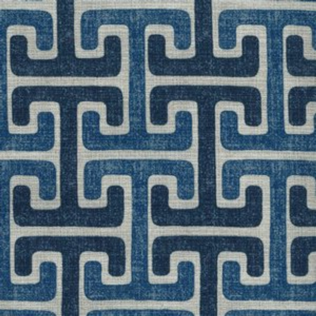 Commack Denim by Norbar Designer Fabric 100% COTTON PAKISTAN 6 1/4"V 6"H 54 - Swanky Fabrics -