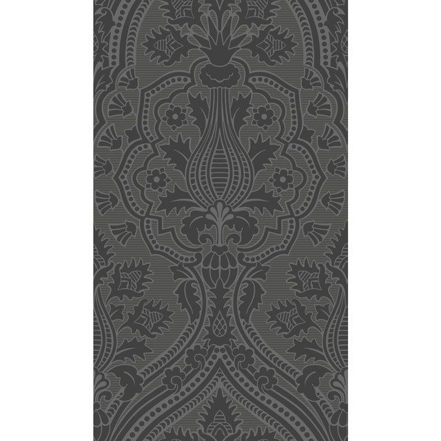 Pugin Palace Flock Charc by Cole & Son Designer Wallcovering COLE & SON PEARWOOD PAPER - 100% United Kingdom - Horizontal: 20.5 and Vertical: 35.4 20.5 - Swanky Fabrics -