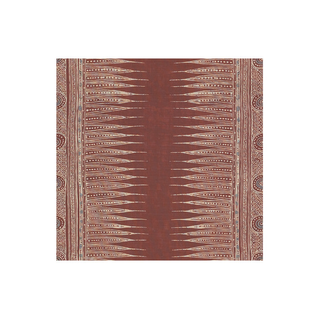 Indian Zag Paprika by Lee Jofa Designer Fabric SUZANNE RHEINSTEIN *HOLLYHOCK II LINEN - 60%;COTTON - 20%;MODAL - 20% Thailand MEDIUM Horizontal: 27 and Vertical: 27 54 - Swanky Fabrics -