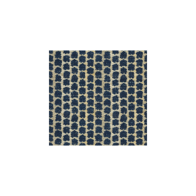 Kaya Indigo by Lee Jofa Designer Fabric THE MALIKA COLLECTION COTTON - 63%;LINEN - 37% Italy HEAVY Horizontal: 2.5 and Vertical: 3.5 54.5 - Swanky Fabrics -
