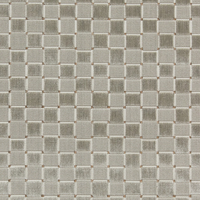 Levens Velvet Silver by Lee Jofa Designer Fabric HARLINGTON VELVETS SPUN VISCOSE - 55%;COTTON - 27%;VISCOSE - 18% India HEAVY Horizontal: 4.44 and Vertical: 5.94 55 - Swanky Fabrics -