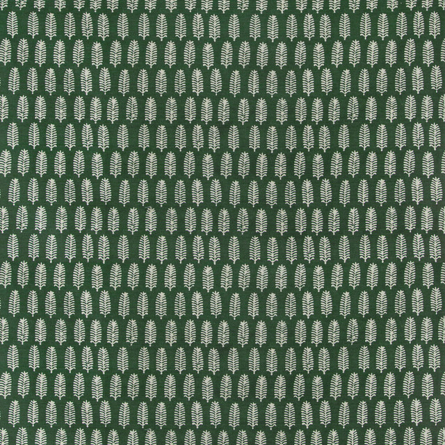 Palmier Forest Green by Lee Jofa Designer Fabric THOMAS O'BRIEN INDOOR OUTDOOR POLYESTER - 100% Italy HEAVY Horizontal: 54 and Vertical: 27 54 - Swanky Fabrics -