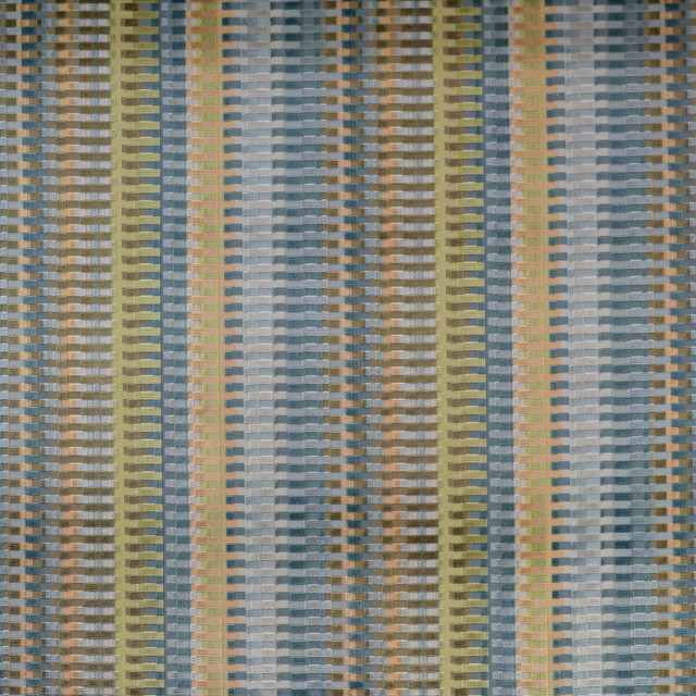 Picket Multi/Lakeland by Lee Jofa Designer Fabric CARRIER AND COMPANY VISCOSE - 63%;COTTON - 37% India HEAVY Horizontal: 13.38 and Vertical: 0.67 54.31 - Swanky Fabrics -