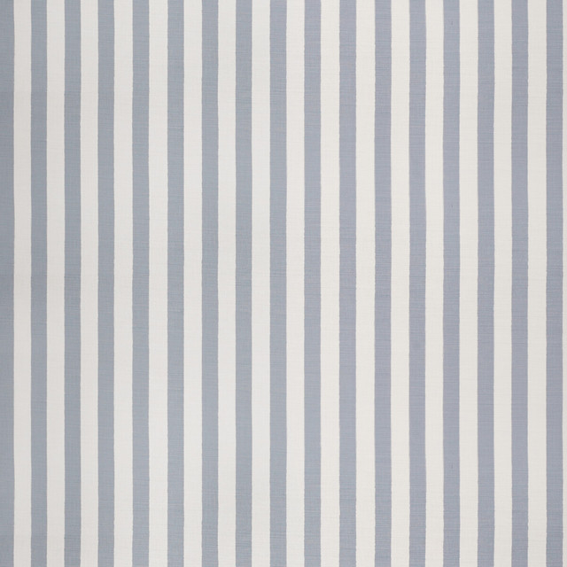 Melba Stripe Blue/White by Lee Jofa Designer Fabric PAOLO MOSCHINO FABRICS LINEN - 67%;COTTON - 33% United Kingdom HEAVY Horizontal: 1.97 and Vertical: 0 50 - Swanky Fabrics -