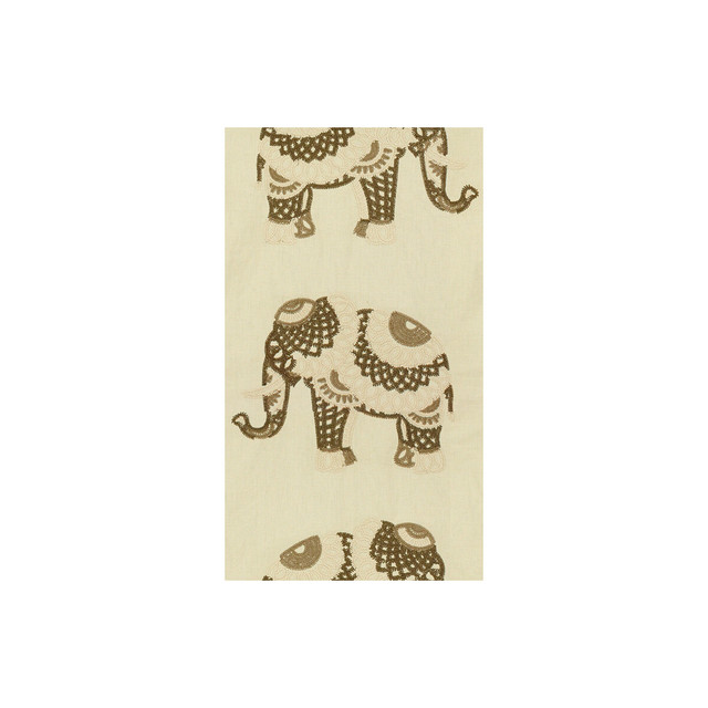 Elephant Stitch Natural Grey by Kravet Couture Designer Fabric MODERN COLORS III COTTON - 86%;POLYESTER - 14% India MEDIUM Horizontal: 16.5 and Vertical: 30 49 - Swanky Fabrics -