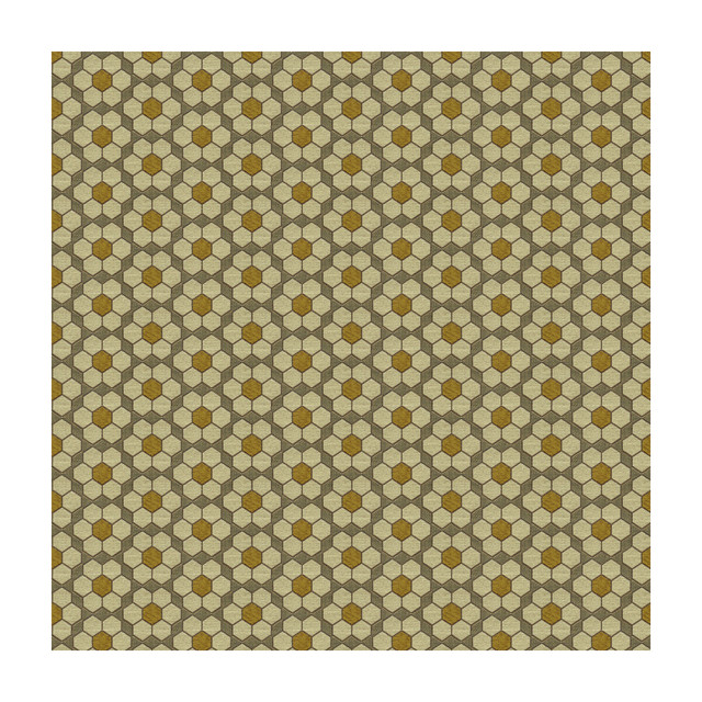 Bursa Mosaic Lemon Drop by Kravet Contract Designer Fabric DAVID HICKS GUARANTEED IN STOCK RECYCLED POLYESTER - 77%;COTTON - 23% United States HEAVY Horizontal: 3.5 and Vertical: 2 56 - Swanky Fabrics -
