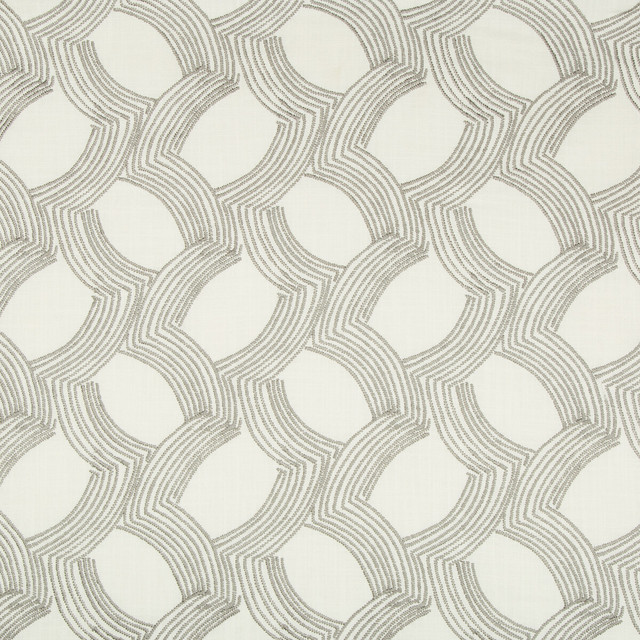 Whyknot Dove by Kravet Design Designer Fabric THOM FILICIA ALTITUDE VISCOSE - 81%;LINEN - 19% India HEAVY Horizontal: 6.5 and Vertical: 6.5 53.5 - Swanky Fabrics -