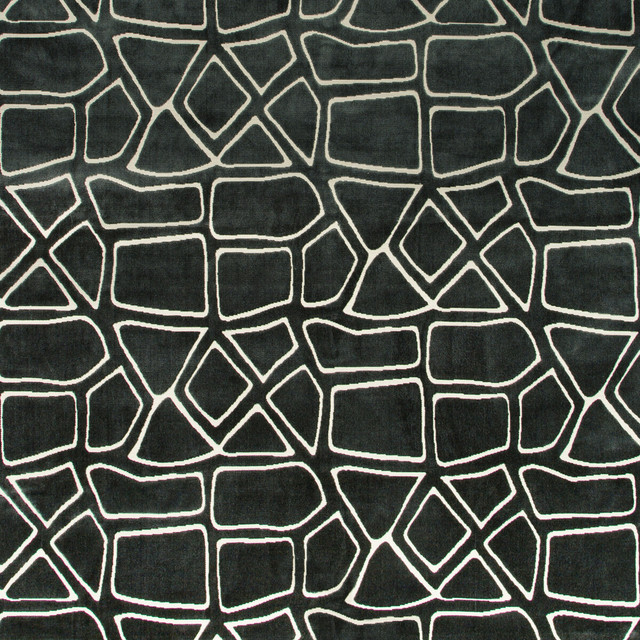 Mural Velvet Neptune by Kravet Design Designer Fabric BARCLAY BUTERA SAGAMORE VISCOSE - 100% Belgium HEAVY Horizontal: 27.5 and Vertical: 17.5 54.25 - Swanky Fabrics -