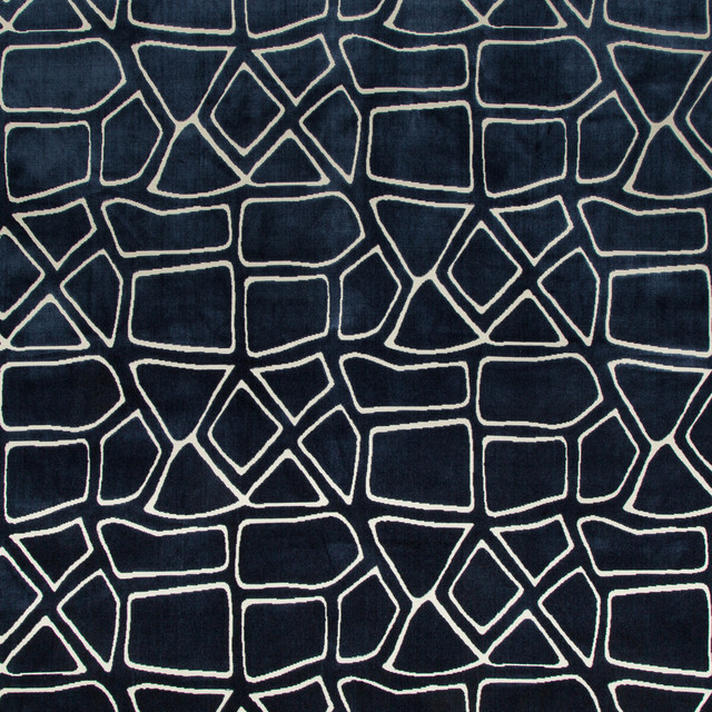 Mural Velvet Oceana by Kravet Design Designer Fabric BARCLAY BUTERA SAGAMORE VISCOSE - 100% Belgium HEAVY Horizontal: 27.5 and Vertical: 17.5 54.25 - Swanky Fabrics -