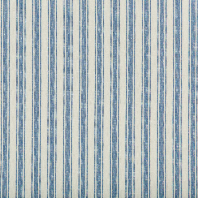 Seastripe Chambray by Kravet Basics Designer Fabric BERMUDA COTTON - 100% China HEAVY Horizontal: - and Vertical: - 54 - Swanky Fabrics -