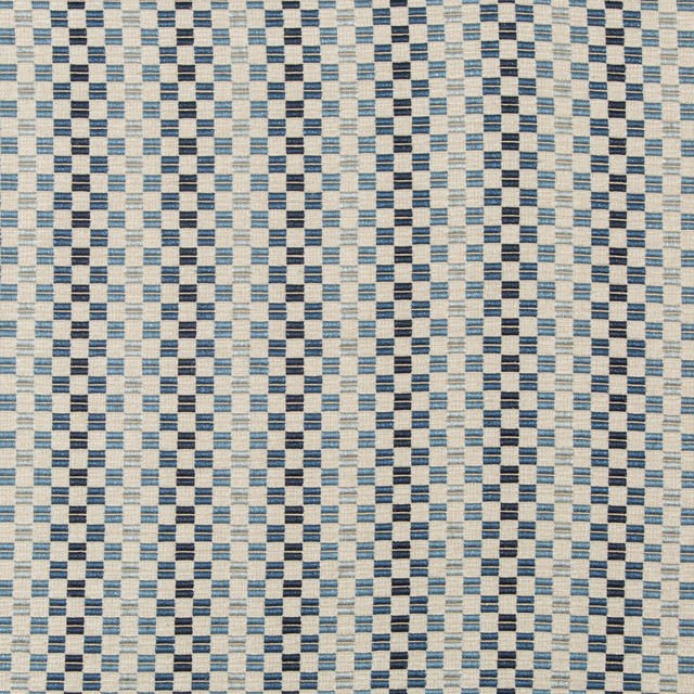 Vernazza Indigo by Kravet Couture Designer Fabric MODERN COLORS-SOJOURN COLLECTION VISCOSE - 46%;COTTON - 28%;LINEN - 15%;POLYESTER - 11% Italy HEAVY Horizontal: 2.7 and Vertical: 1 55.12 - Swanky Fabrics -