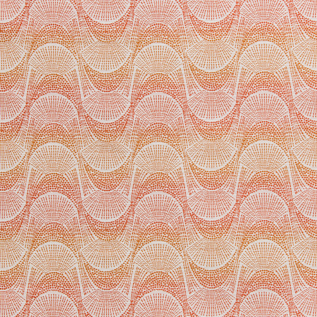Tofino Mandarin by Kravet Design Designer Fabric INDOOR / OUTDOOR POLYESTER - 89%;OLEFIN - 11% United States HEAVY Horizontal: 7 and Vertical: 7 55.5 - Swanky Fabrics -