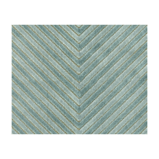 Wishbone Aqua by Kravet Contract Designer Fabric SARAH RICHARDSON HARMONY VISCOSE - 62%;POLYESTER - 38% India HEAVY Horizontal: 7 and Vertical: 1 54 - Swanky Fabrics -