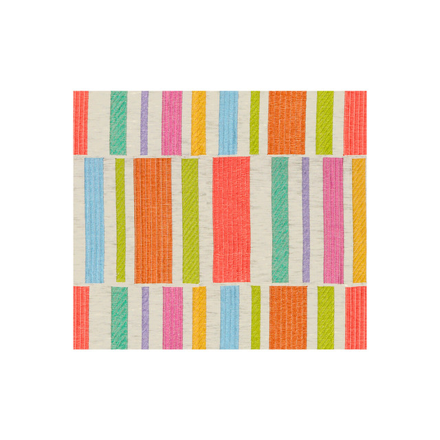 Variety Show Brights by Kravet Couture Designer Fabric MODERN COLORS III VISCOSE - 72%;POLYESTER - 28% India LIGHT Horizontal: 17.5 and Vertical: 16 52 - Swanky Fabrics -