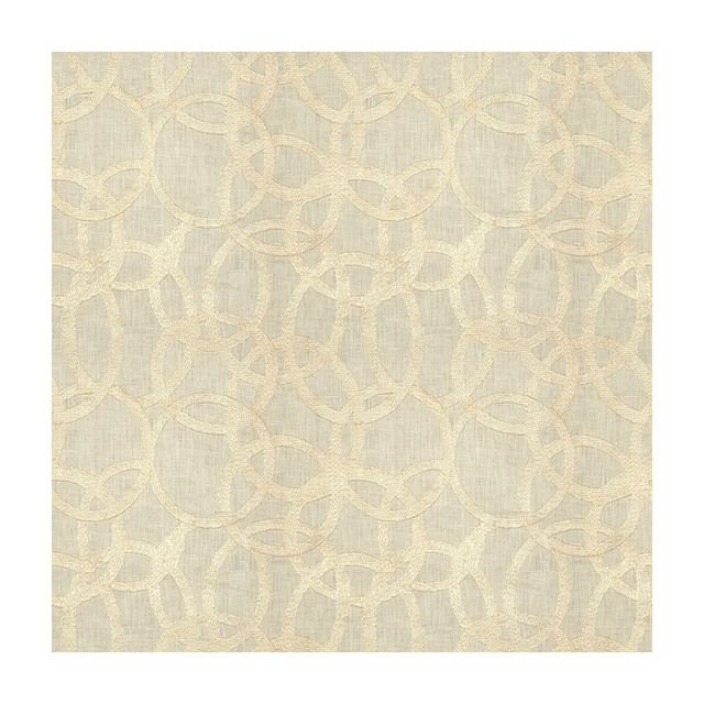 Keep Shining White Gold by Kravet Couture Designer Fabric MODERN LUXE LINEN - 62%;METALLIC - 20%;POLYESTER - 18% India LIGHT Horizontal: 13 and Vertical: 13 52 - Swanky Fabrics -