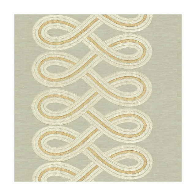 Silken Twist Vapor by Kravet Couture Designer Fabric MODERN LUXE II LINEN - 85%;SILK - 15% India MEDIUM Horizontal: 18 and Vertical: 3.5 51 - Swanky Fabrics -
