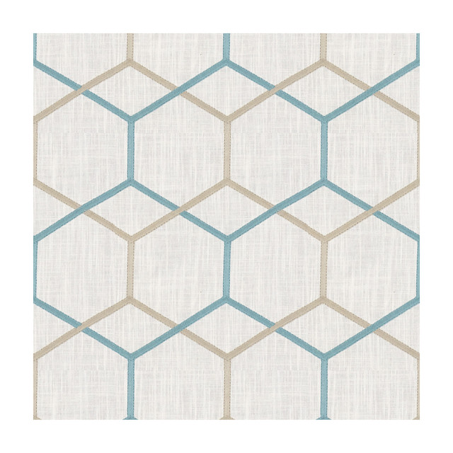 Gunnison Seamist by Kravet Basics Designer Fabric CANDICE OLSON COLLECTION VISCOSE - 75%;LINEN - 25% India - Horizontal: 10.5 and Vertical: 13 51 - Swanky Fabrics -