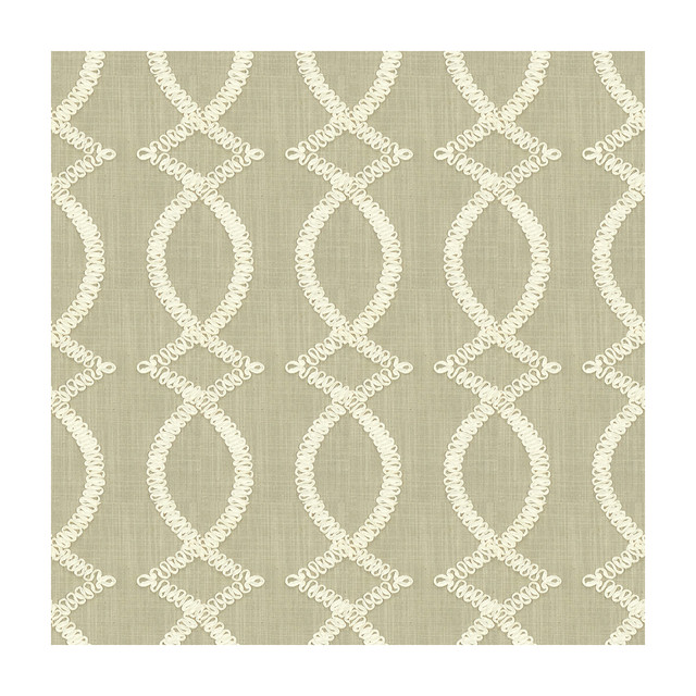 Maxime Smoke by Kravet Design Designer Fabric KATE SPADE CURIOSITIES VISCOSE - 75%;LINEN - 25% India Horizontal: 6.5 and Vertical: 9 51 - Swanky Fabrics -