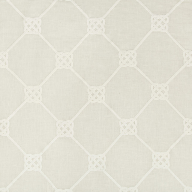 Knot Sheer Ivory by Kravet Basics Designer Fabric BERMUDA LINEN - 65%;COTTON - 35% India - Horizontal: 8.5 and Vertical: 9.5 51.5 - Swanky Fabrics -