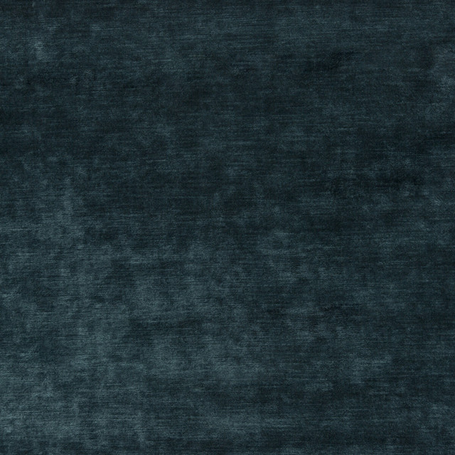 King'S Velvet Teal by G P & J Baker Designer Fabric HISTORIC ROYAL PALACES VISCOSE - 69%;COTTON - 19%;POLYESTER - 12% Italy HEAVY Horizontal: - and Vertical: - 55.16 - Swanky Fabrics -