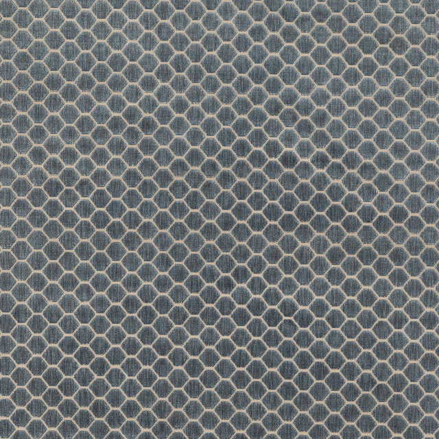 Swanbourne Blue by G P & J Baker Designer Fabric ESSENTIAL COLOURS II VISCOSE - 64%;COTTON - 19%;POLYESTER - 17% Belgium HEAVY Horizontal: 1.773 and Vertical: 1.182 54.372 - Swanky Fabrics -