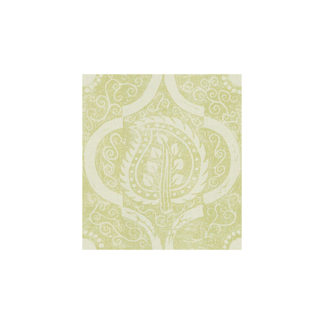 Persian Leaf Lime by Lee Jofa Designer Fabric BLITHFIELD LINEN - 100% United Kingdom - Horizontal: 21 and Vertical: 23 53.5 - Swanky Fabrics -