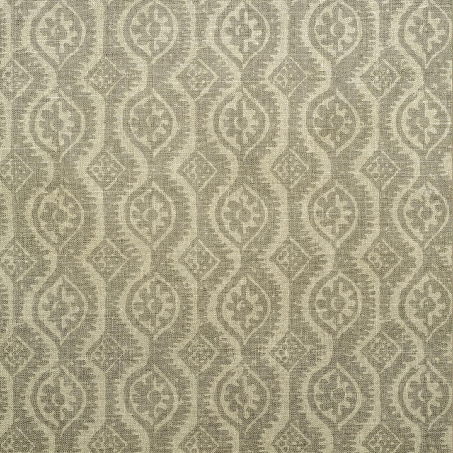 Small Damask Grey by Lee Jofa Designer Fabric BLITHFIELD LINEN - 88%;POLYAMIDE - 12% United Kingdom - Horizontal: 5.375 and Vertical: 8.375 54 - Swanky Fabrics -