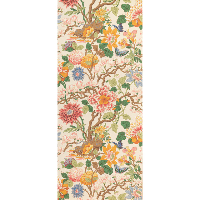Magnolia Original by G P & J Baker Designer Wallcovering SIGNATURE II WALLPAPERS PAPER - 100% United Kingdom - Horizontal: 27.58 and Vertical: 37.627 27.58 - Swanky Fabrics -
