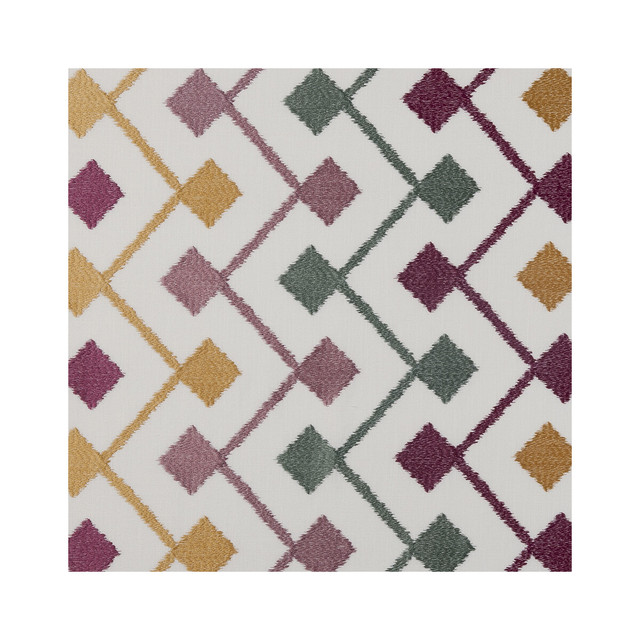 Bijar Sage by Clarke And Clarke Designer Fabric CLARKE & CLARKE BUKHARA VISCOSE - 70%;LINEN - 30% India - Horizontal: 17.125 and Vertical: 6 55 - Swanky Fabrics -
