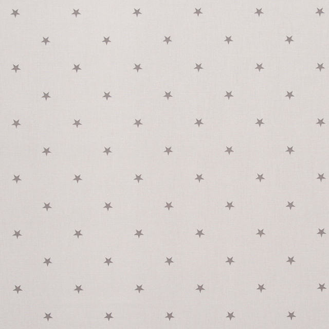 Etoile Smoke by Clarke And Clarke Designer Fabric CLARKE & CLARKE SKETCH BOOK COTTON - 100% Turkey MEDIUM Horizontal: 3.35 and Vertical: 3.15 54 - Swanky Fabrics -