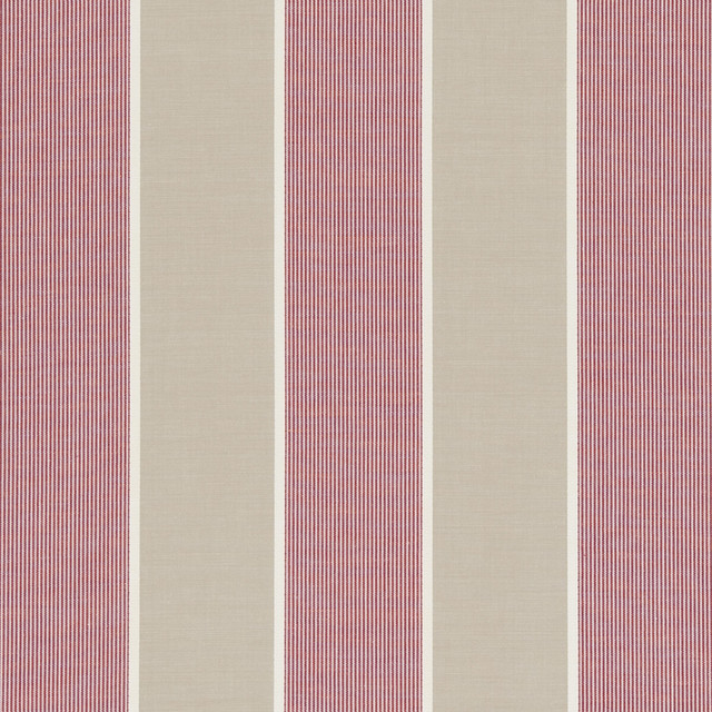 Chatburn Raspberry by Clarke And Clarke Designer Fabric CLARKE & CLARKE RIBBLE VALLEY COTTON - 100% India MEDIUM Horizontal: 6.89 and Vertical: 0 55 - Swanky Fabrics -