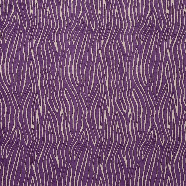 Onda Damson by Clarke And Clarke Designer Fabric CLARKE & CLARKE DIMENSIONS VISCOSE - 52%;POLYESTER - 48% Turkey HEAVY Horizontal: 6.89 and Vertical: 12.2 54 - Swanky Fabrics -