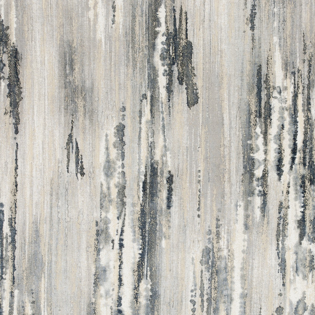 Latour Charcoal by Clarke And Clarke Designer Fabric CLARKE & CLARKE LATOUR POLYESTER - 75%;VISCOSE - 25% Turkey HEAVY Horizontal: 55.12 and Vertical: 39.96 56 - Swanky Fabrics -